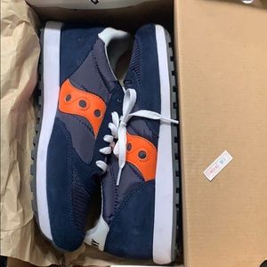 Sauconys blue and orange